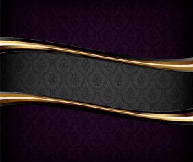 Damask with metal Backgrounds vector