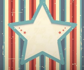 Retro Star Backgrounds art vector