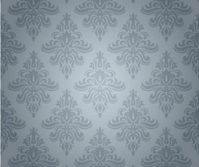 Gray Damask Backgrounds vector