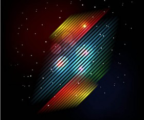 Dark Glowing Backgrounds vector