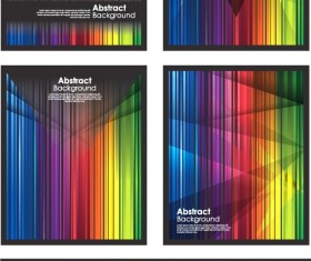 Bright colorful vertical stripes backgrounds vectors