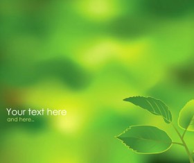 Fresh colorful leaves background vector