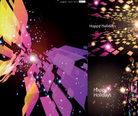 Abstract holiday background vector