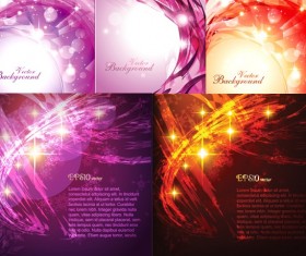 Abstract modern backgrounds vector material