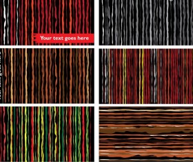 Abstract stripe background set vector