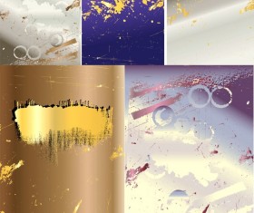 Grunge ink background vector