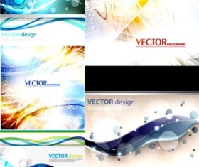Dream shine backgrouds vector set