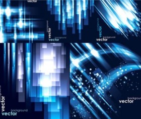 blue light background tech vector