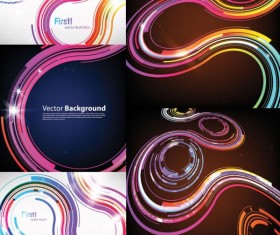 Track dynamic background color vectors material