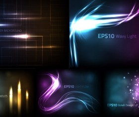 Fashion lighting background Illustration vector