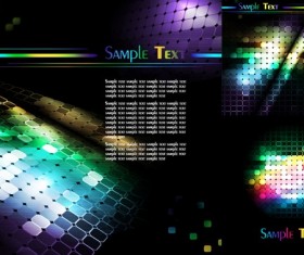 Colorful mosaic background vector