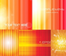 Colorful striped background vector