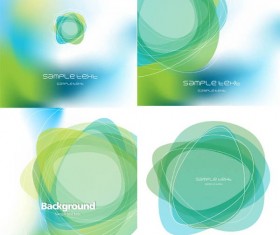 Abstract green background vector