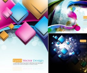 Colorful fashion background vector