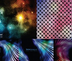 Shiny grid technology background vector