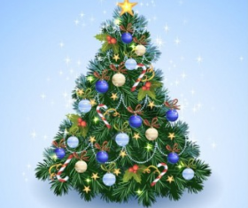 Christmas Tree illustration vector