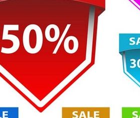 Sale Pointers vector