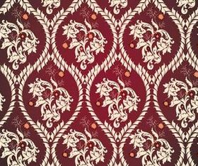 Damask Backgrounds art set vector