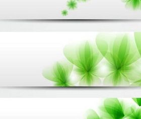 Natural Banners vector