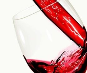 Red wine creative vector