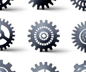 Different Gears vector