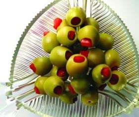 Realistic fresh fruit platter vector