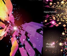 dazzling color background space vectors graphic