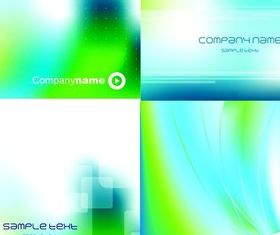 Colorful blue gradient background vector