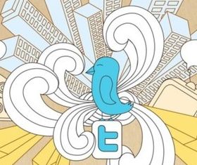 Twitter City vector