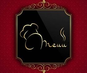 Menu Backgrounds art vector set