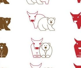 Animals Logotypes free vector
