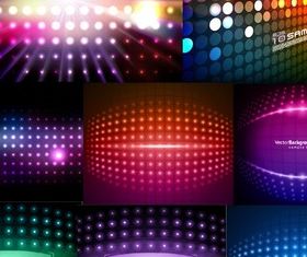 Brilliant light background vector