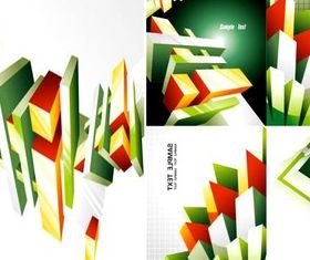 three-dimensional graphics background vectors