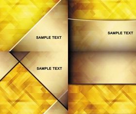 Colorful golden background vector