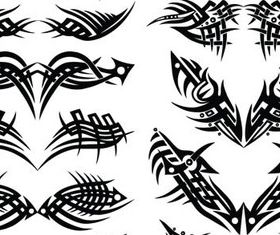 Tribal Lines Tattoo vector