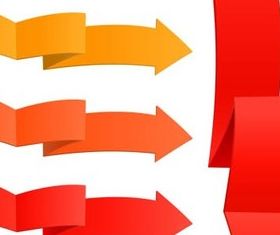 Paper Arrows free vectors