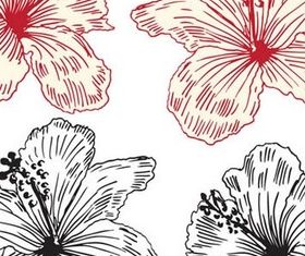 Various Ornate Flowers vector