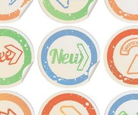 Retro Labels free vector