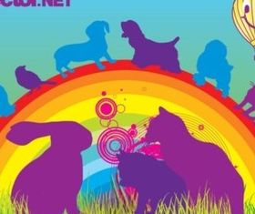 Animal Silhouettes vectors