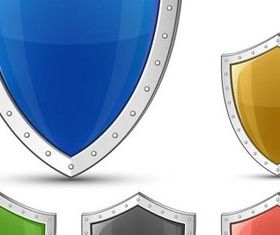 Glass Shields graphic vector