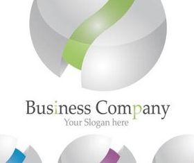 Company Round Logo art vector