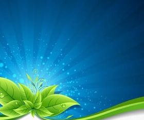 Nature Backgrounds Set vector