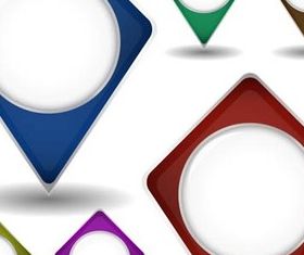 Color Creative Markers design vectors