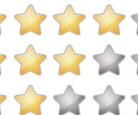 Rating Icons art vectors