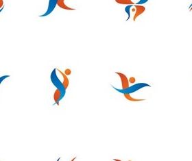 People in Logotypes graphic vector