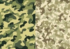 Camouflage backgrounds vectors graphic