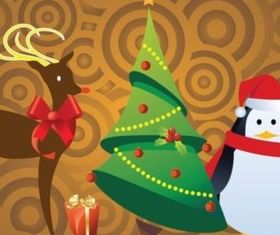 Free Christmas Character Vectors