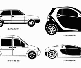 Different Car Set vectors