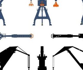 Port with Pier vectors material