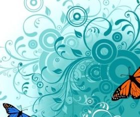 Free Butterfly Art vector